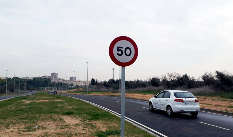 La Ronda Urbana Sur de Mairena un tráfico medio diario de 17.500 vehículos
